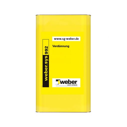 weber Kellerabdichtung weber.sys 992 Verdünnung 2