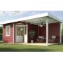 weka Designhaus 213 A/B schwedenrot Gartenhaus Poolhaus