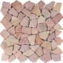 Wellker Natursteinmosaik Recife Rosso Verona 30,5x30,5 cm Mosaikfliesen