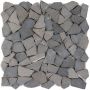 Wellker Natursteinmosaik Recife Graphite 30,5x30,5 cm Mosaikfliesen