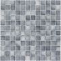 Wellker Keramikmosaik Grau Melage 33x33 cm Mosaikfliesen 4 mm