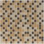 Wellker Glasmosaik Braun Beige 30x30 cm Mosaikfliesen 4 mm