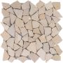 Wellker Natursteinmosaik Recife Tan 30,5x30,5 cm Mosaikfliesen