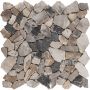 Wellker Natursteinmosaik Recife Fossil Wood 30,5x30,5 cm Mosaikfliesen