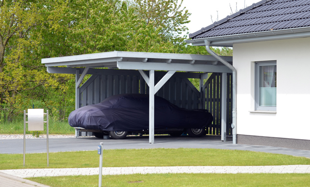 Sichere Carports