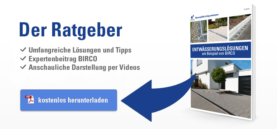 Ratgeber Entwässerungslösungen von BIRCO Download