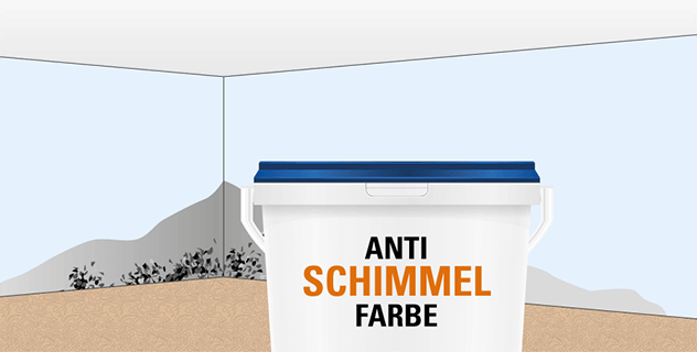 Farbe gegen Schimmel